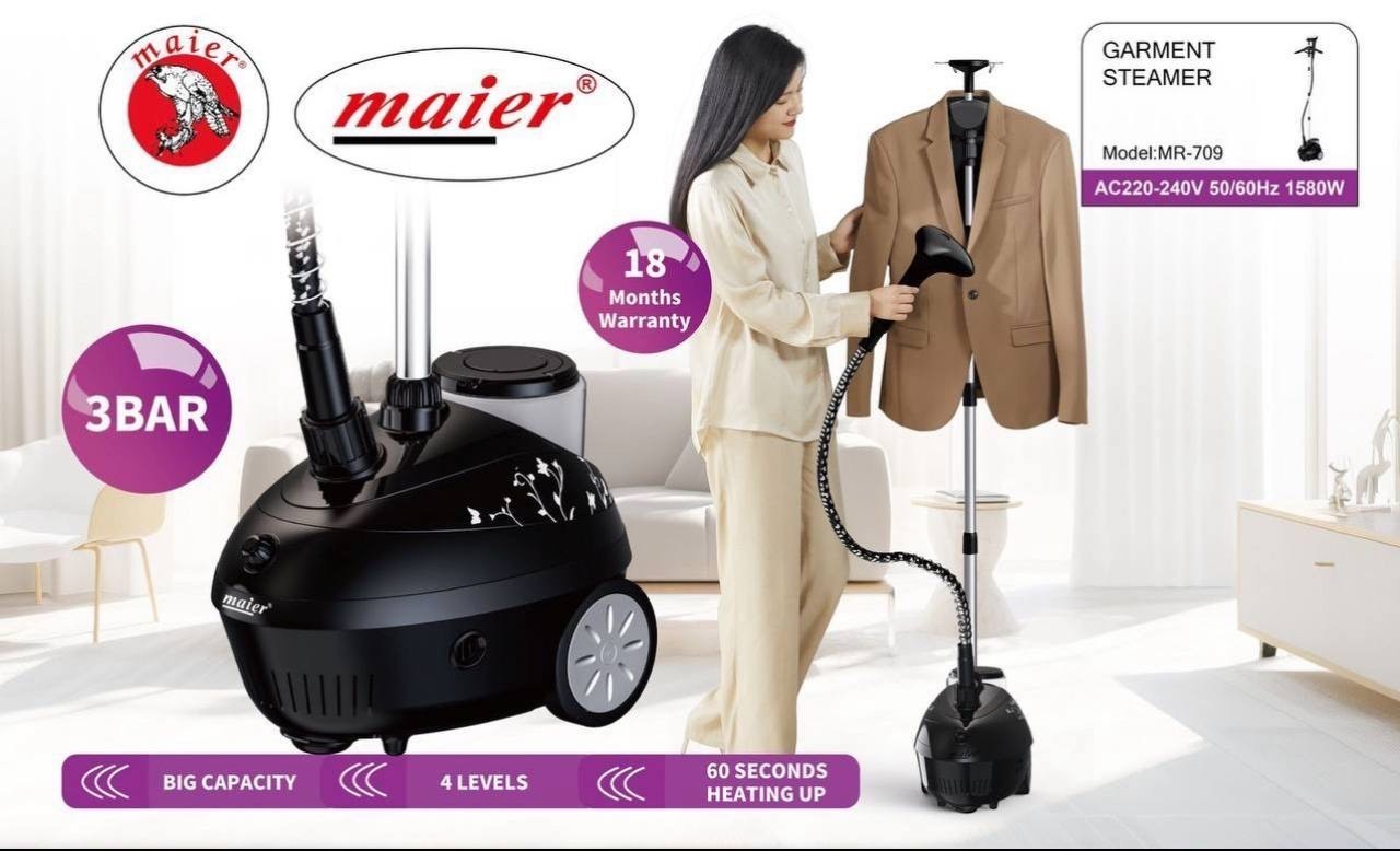 اتو بخار ایستاده مایر مدل MR-709