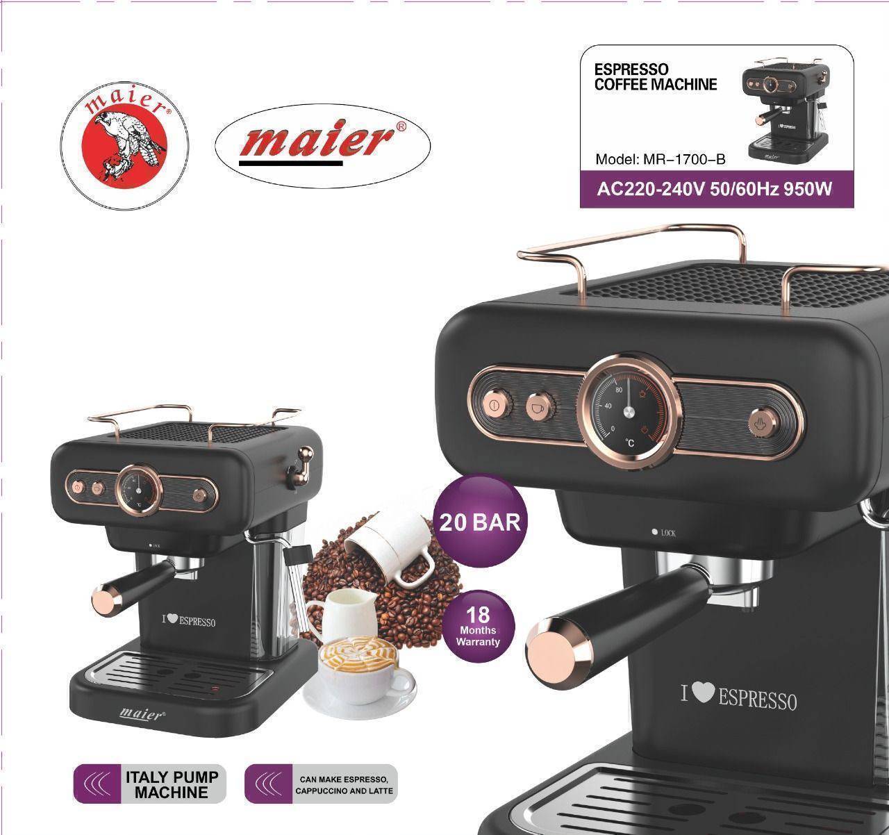 اسپرسوساز مایر مدل MR-1700