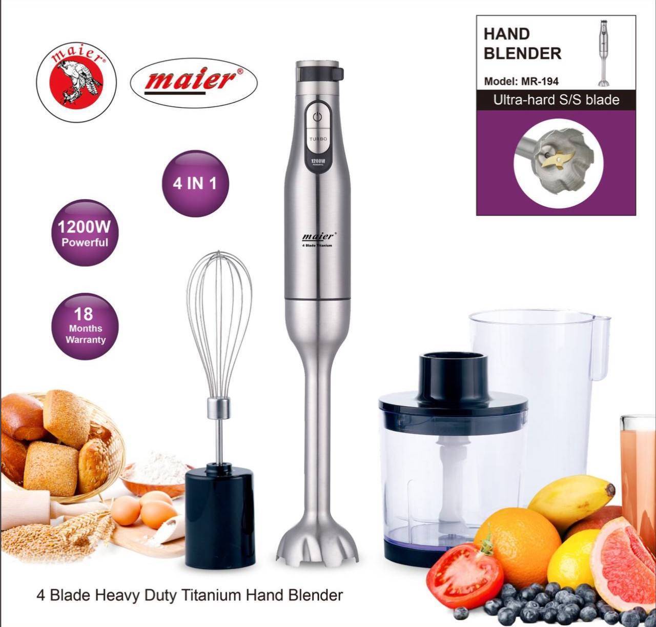 گوشت‌کوب برقی مایر مدل MR-194 