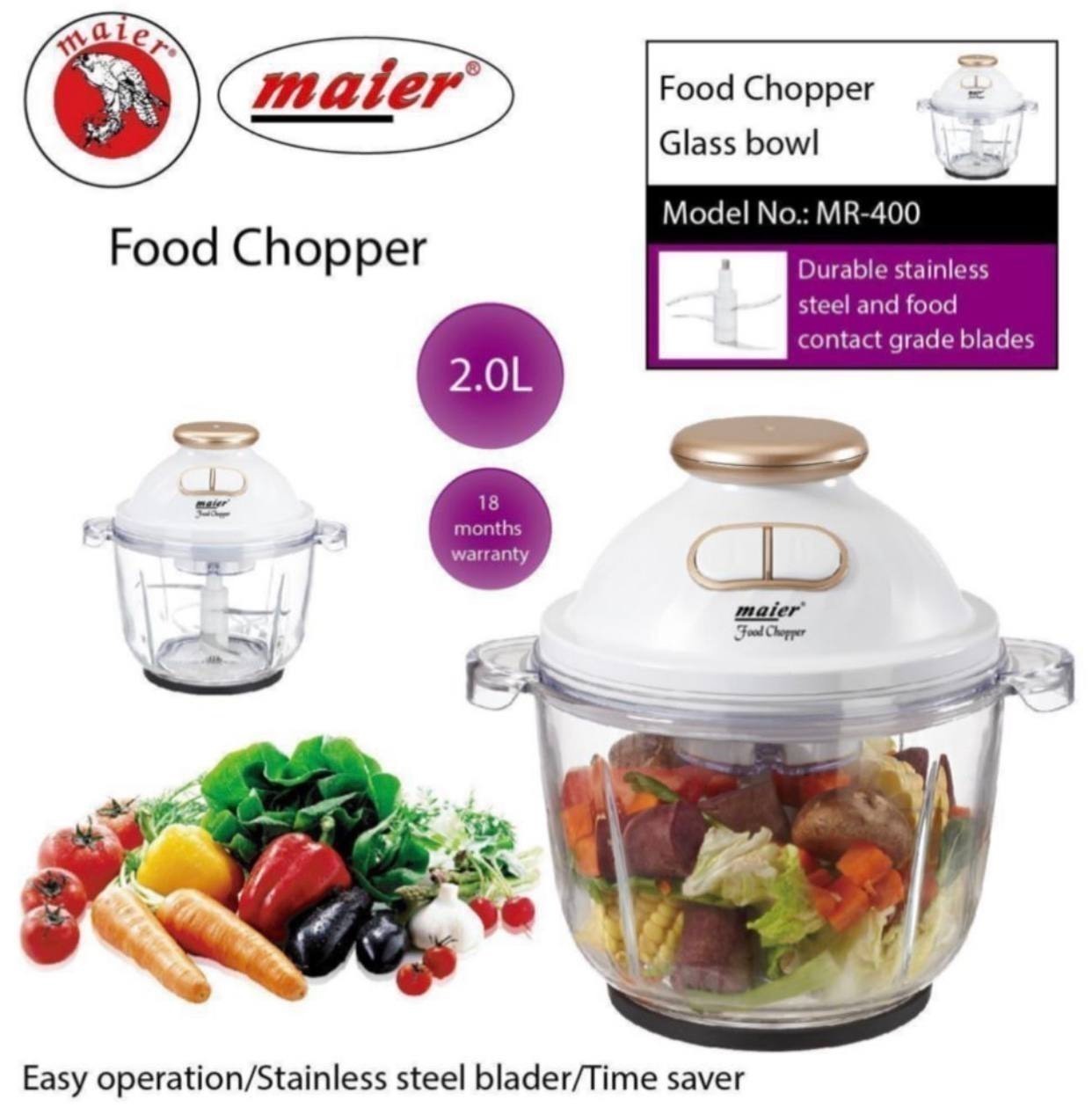 خردکن مایر مدل MR-400