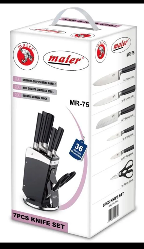 سرویس چاقو 7 پارچه مایر مدل Maier MR-75