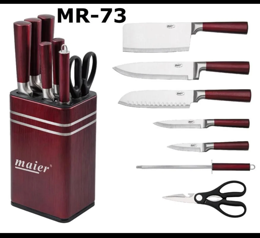 سرویس چاقو 8 پارچه مایر مدل Maier MR-73