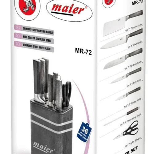 سرویس چاقو 8 پارچه مایر مدل Maier MR-72